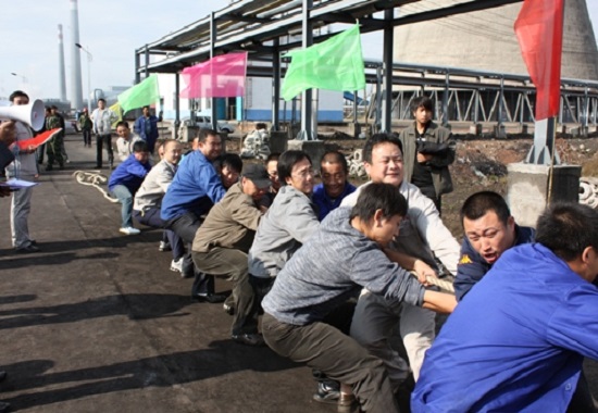 yw永旺快投网公司庆国庆拔河比赛