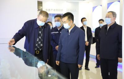 黑龙江省委调研组一行到yw永旺快投网参观调研